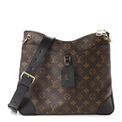 Louis Vuitton Monogram Odeon MM Black 1 of 10