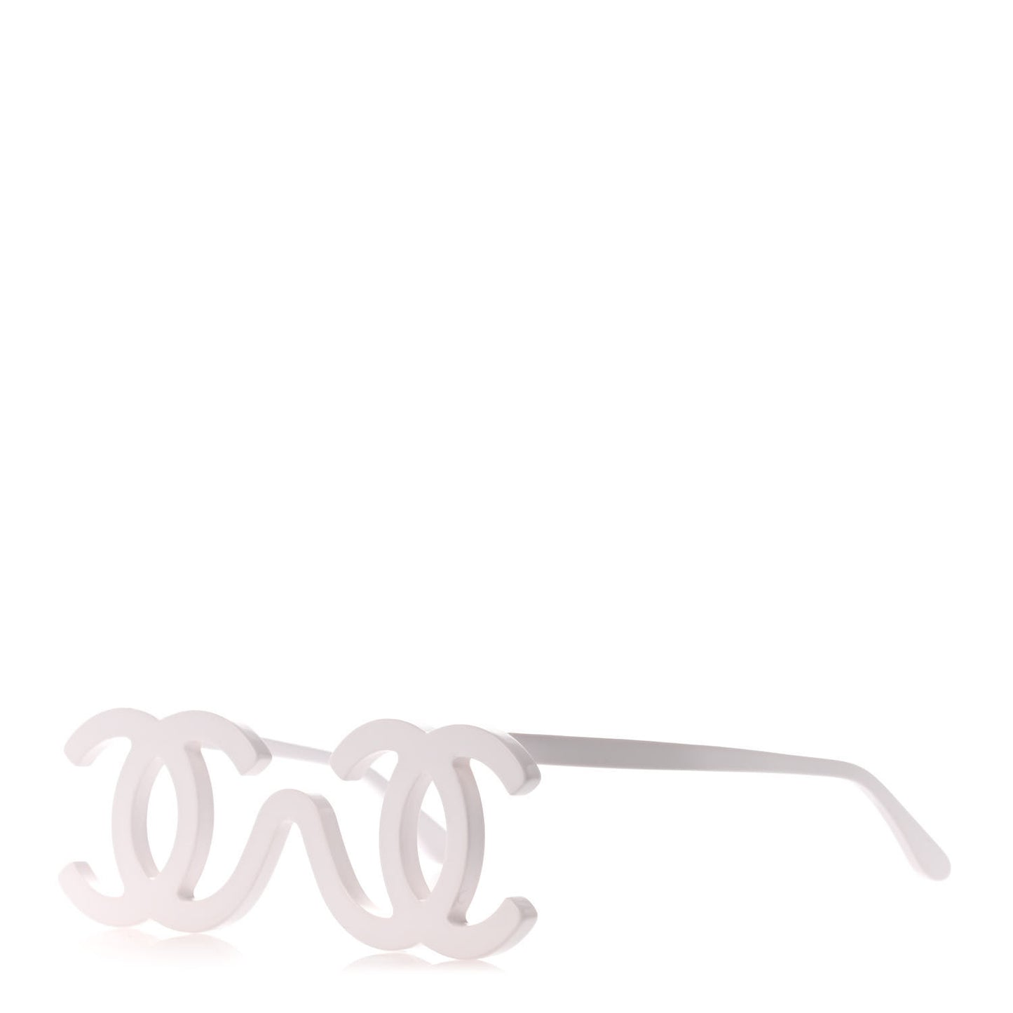 CC Logo Sunglasses White