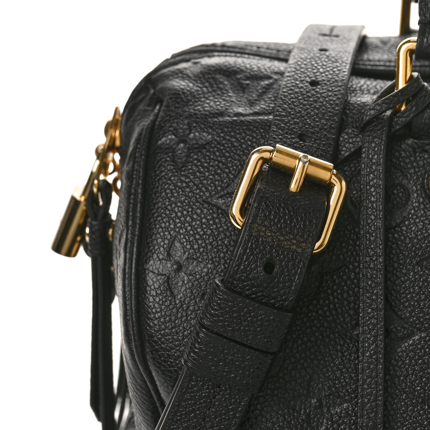 LOUIS VUITTON Empreinte Speedy Bandouliere 30 Black