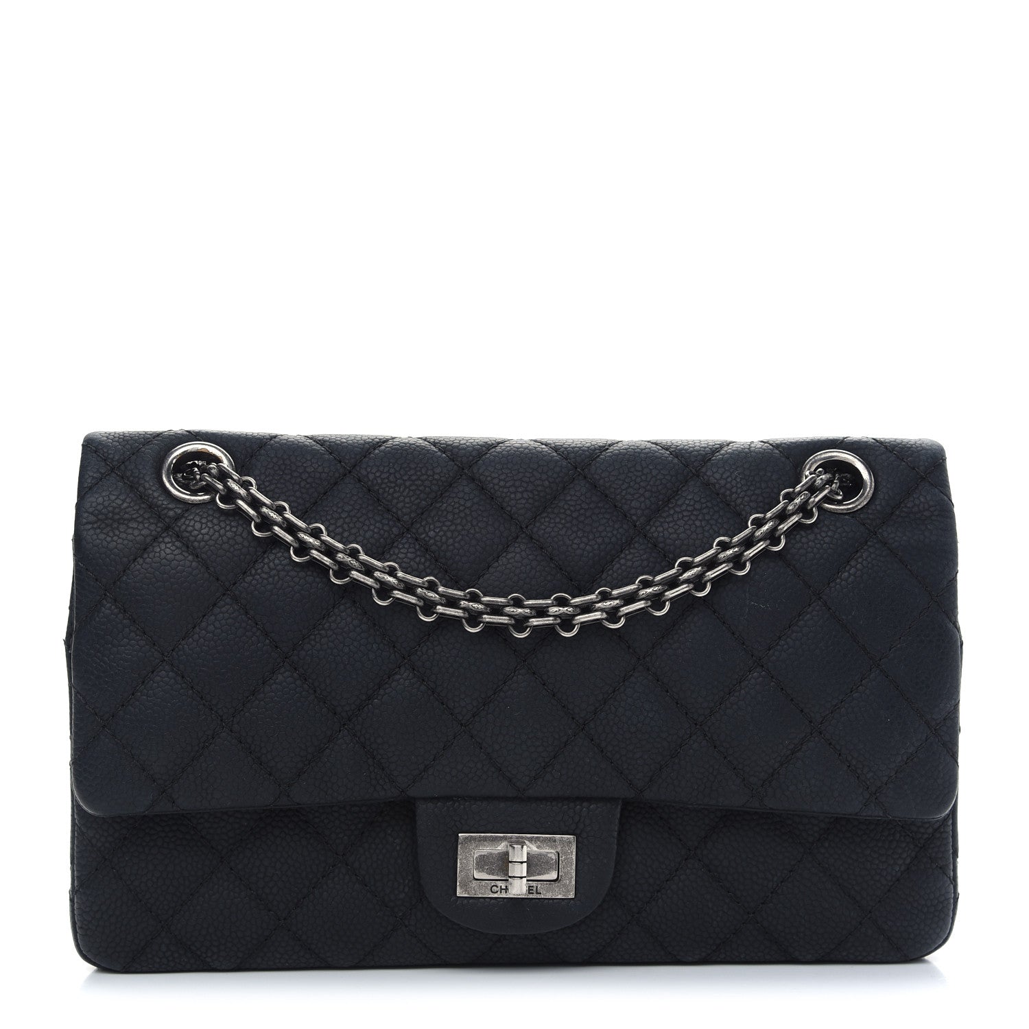 Chanel Caviar Quilted 2.55 Reissue 225 Flap Black 1 of 9