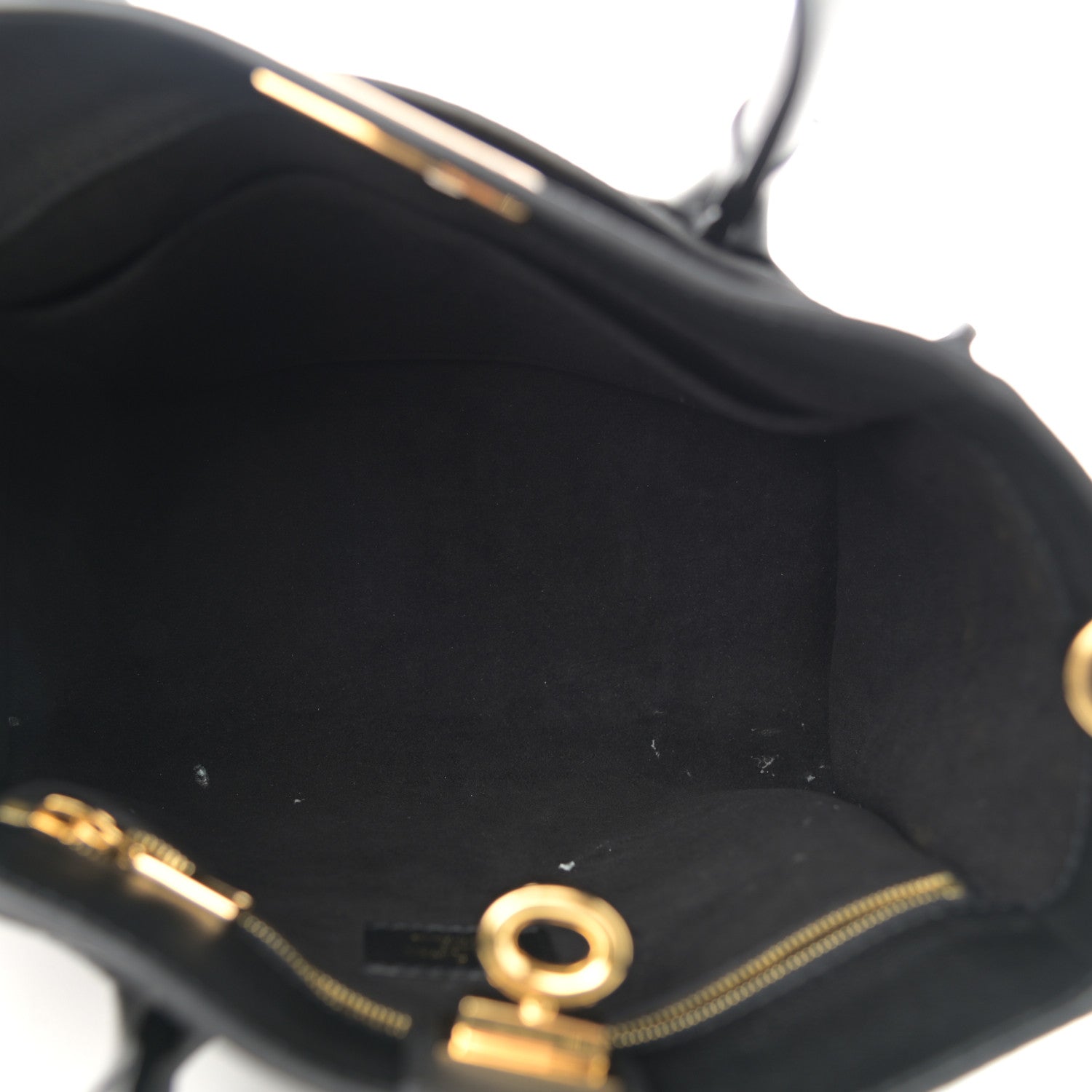 Louis Vuitton Calfskin Monogram On My Side PM Black 5 of 13