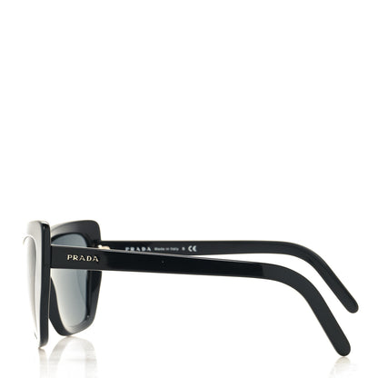 Prada Cat Eye Sunglasses SPR 08V Black 3 of 7
