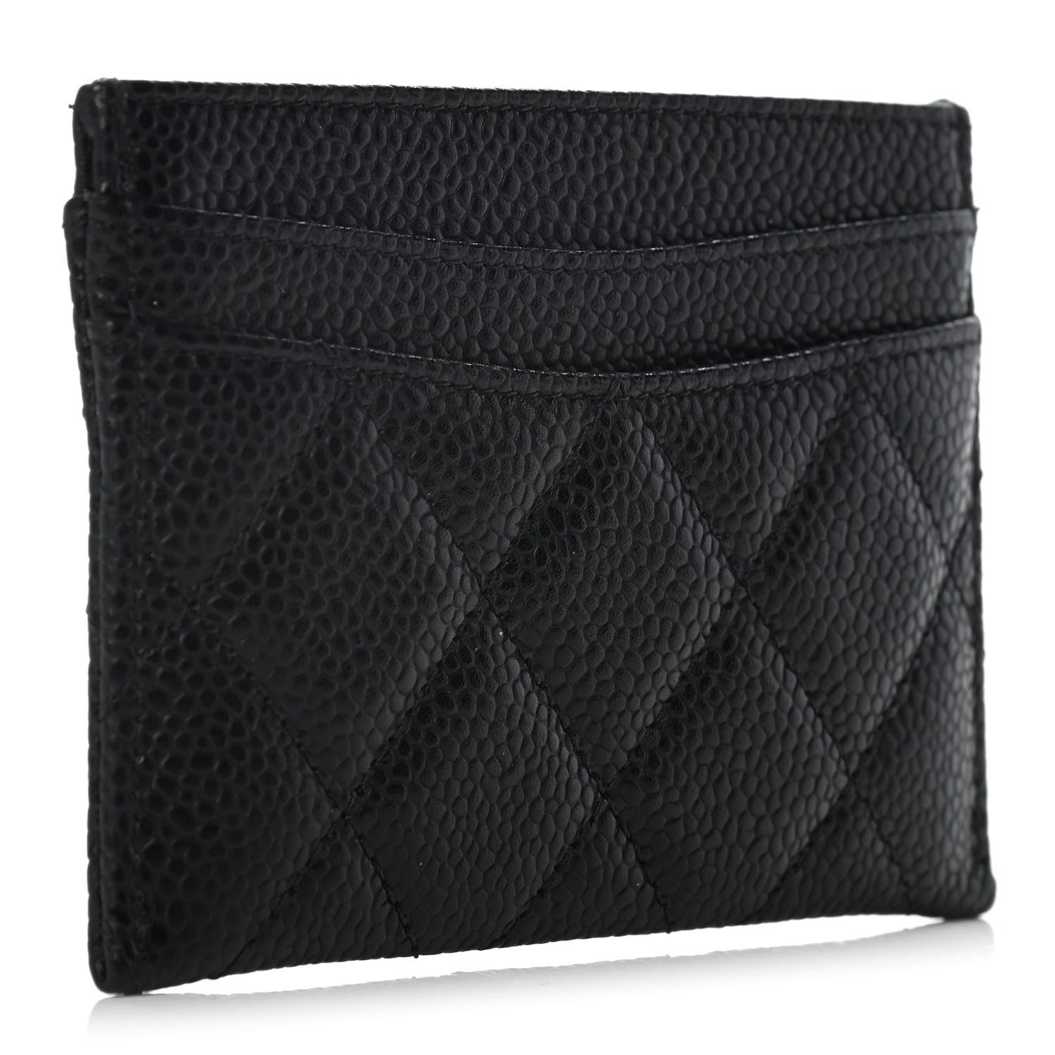 Chanel Caviar Quilted Card Holder Black 3 of 8