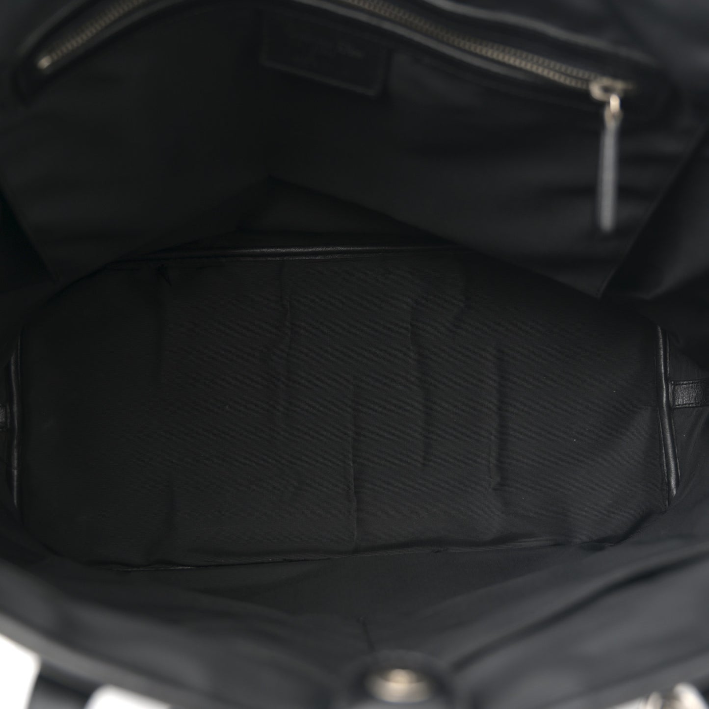 Patent Cannage Medium Panarea Tote Black