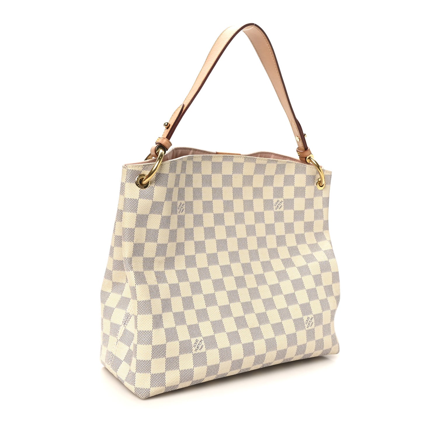 Damier Azur Graceful PM Rose Ballerine