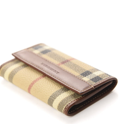 Burberry House Check 6 Key Holder Case Brown 7 of 9