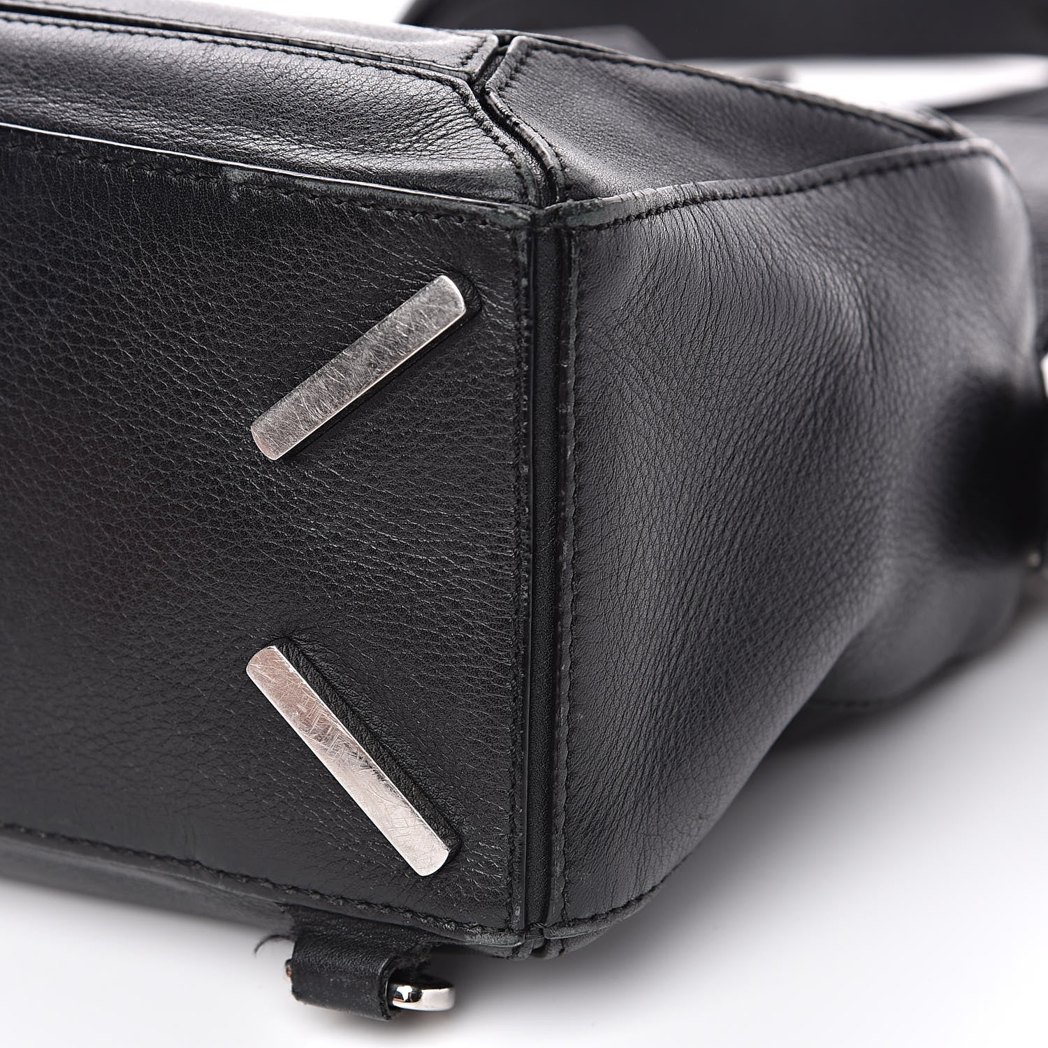 Loewe Calfskin Small Puzzle Bag Black 9 of 17