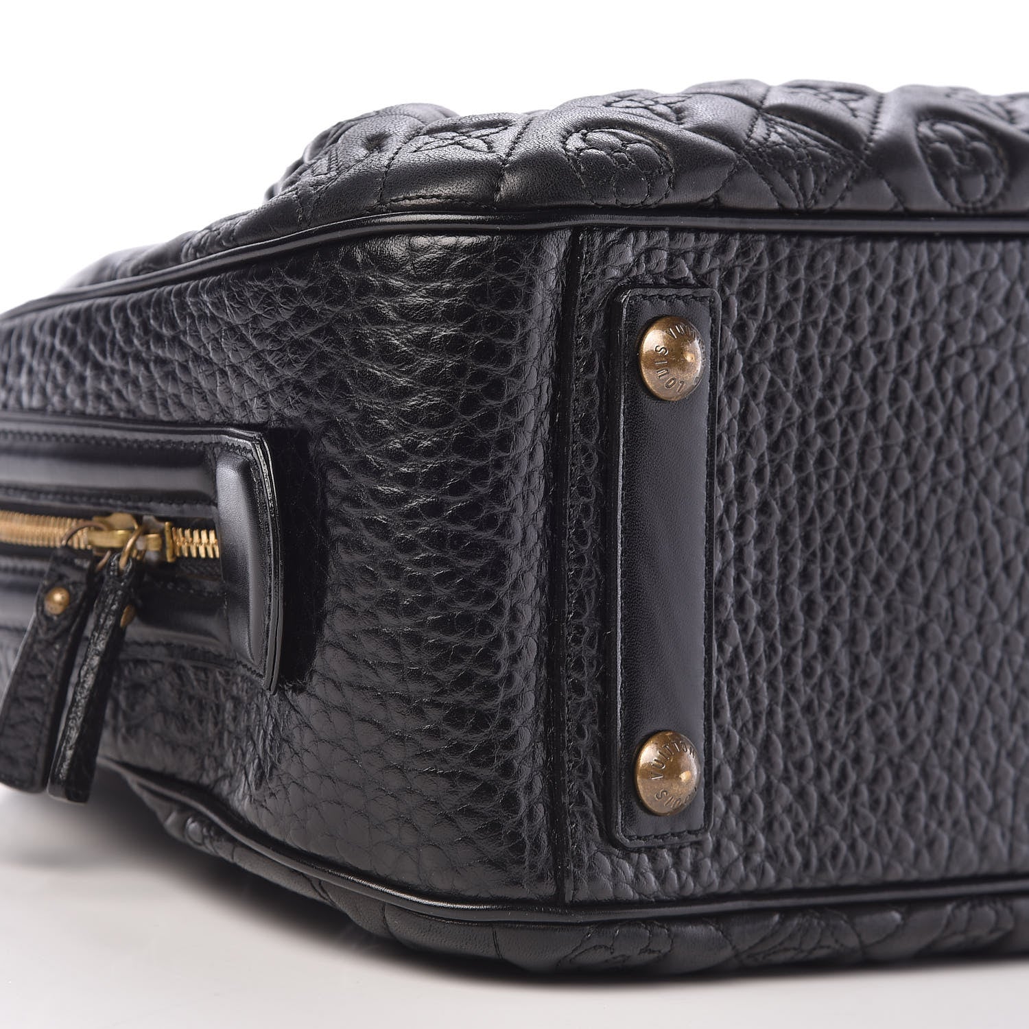 Louis Vuitton Lambskin Vienna Mizi Black 7 of 9