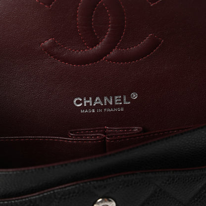 Chanel Caviar Quilted Medium Double Flap Black 8 of 11