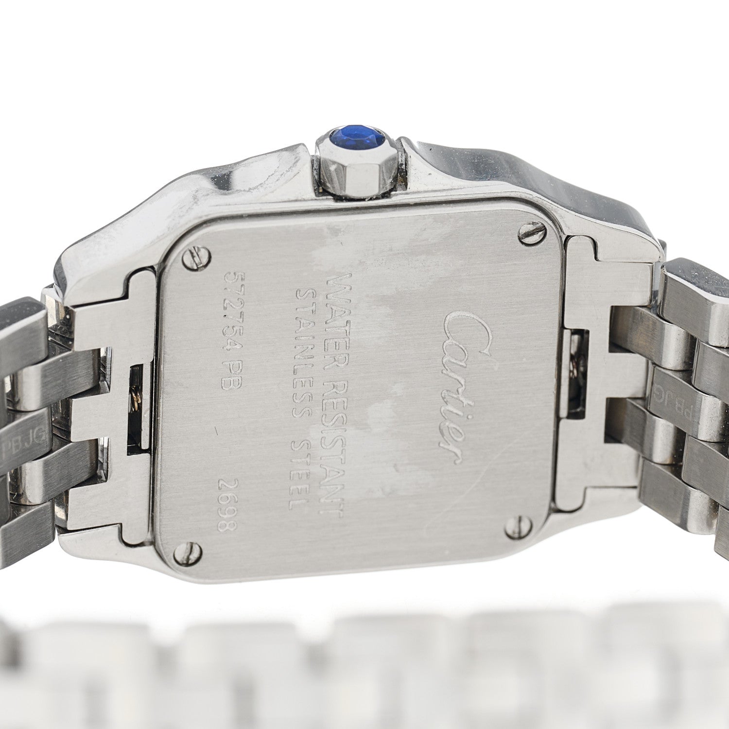 Cartier Stainless Steel 20mm Santos Demoiselle Quartz Watch 4 of 4