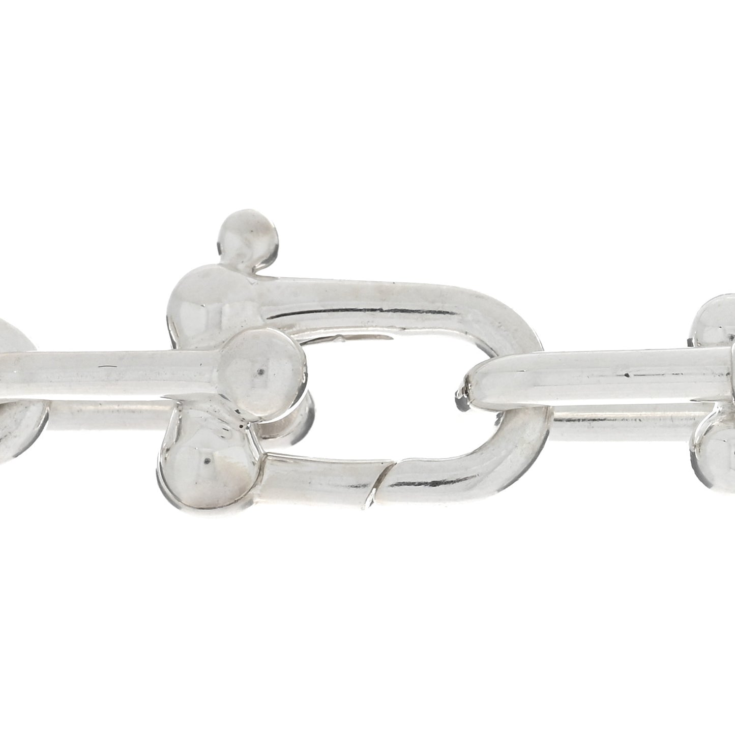 Sterling Silver HardWear Graduated Link Necklace