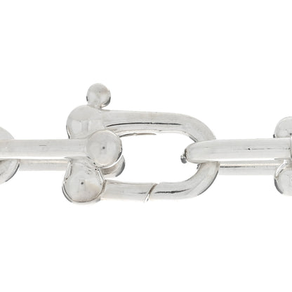 Tiffany Sterling Silver HardWear Graduated Link Necklace 4 of 5