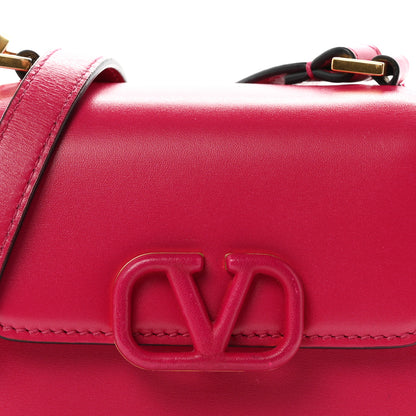 Valentino Garavani Smooth Calfskin Micro VSling Shoulder Bag Fuchsia 6 of 8