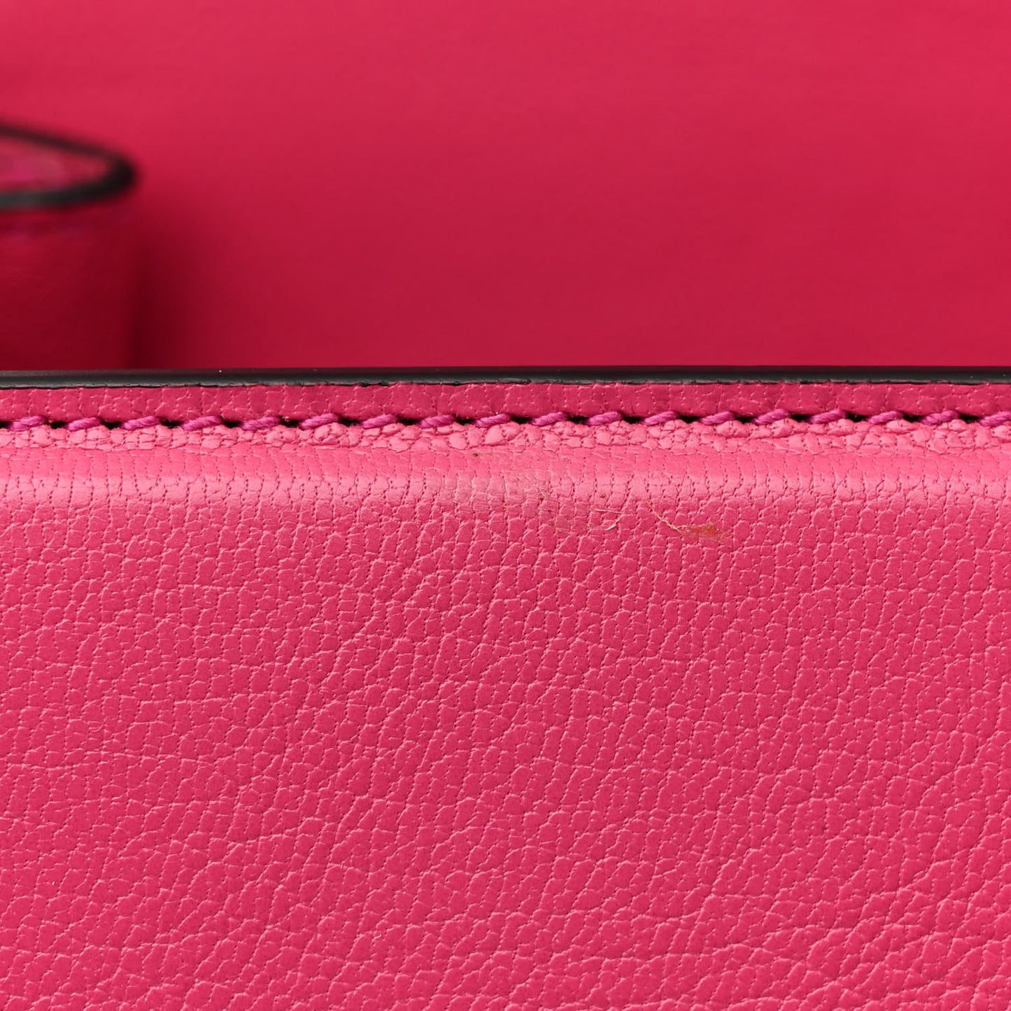 Calfskin The Piccolo Boxyz Top Handle Bag Pink