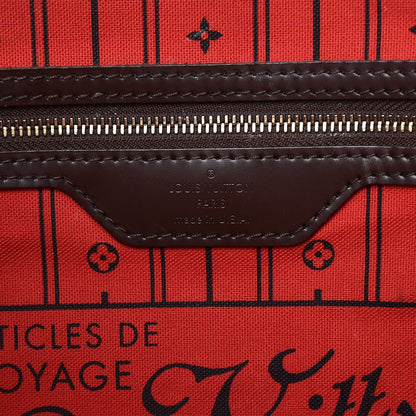 Louis Vuitton Damier Ebene Neverfull MM 6 of 12