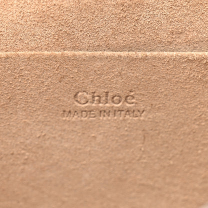 Chloe Calfskin Suede Medium Nile Bracelet Bag Earthy Red 6 of 14