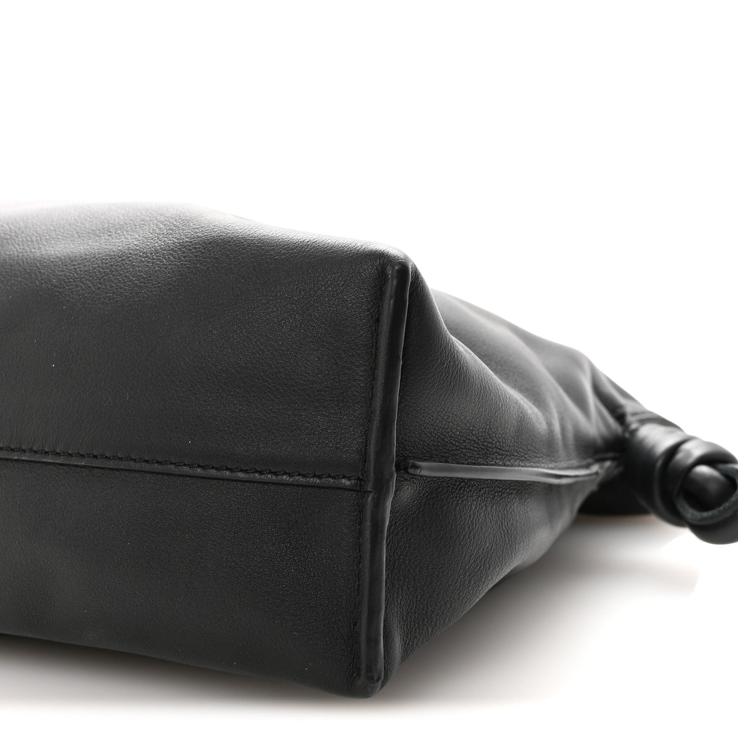 Loewe Nappa Medium Flamenco Knot Bag Black 9 of 9