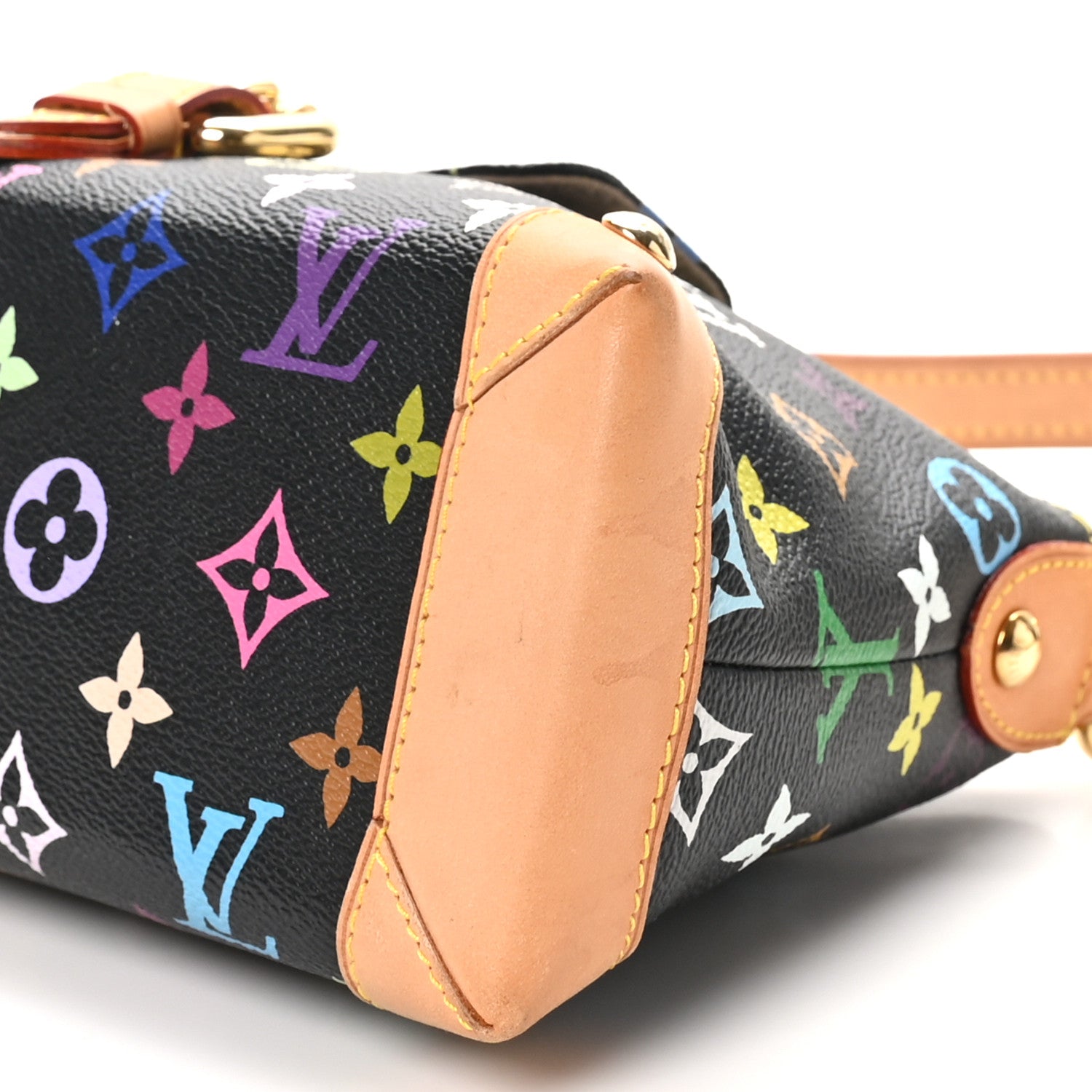 Louis Vuitton Monogram Multicolor Eliza Black 9 of 9