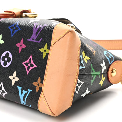 Louis Vuitton Monogram Multicolor Eliza Black 9 of 9