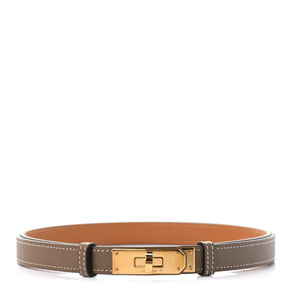 Hermes Epsom Kelly Belt Etoupe 1 of 4