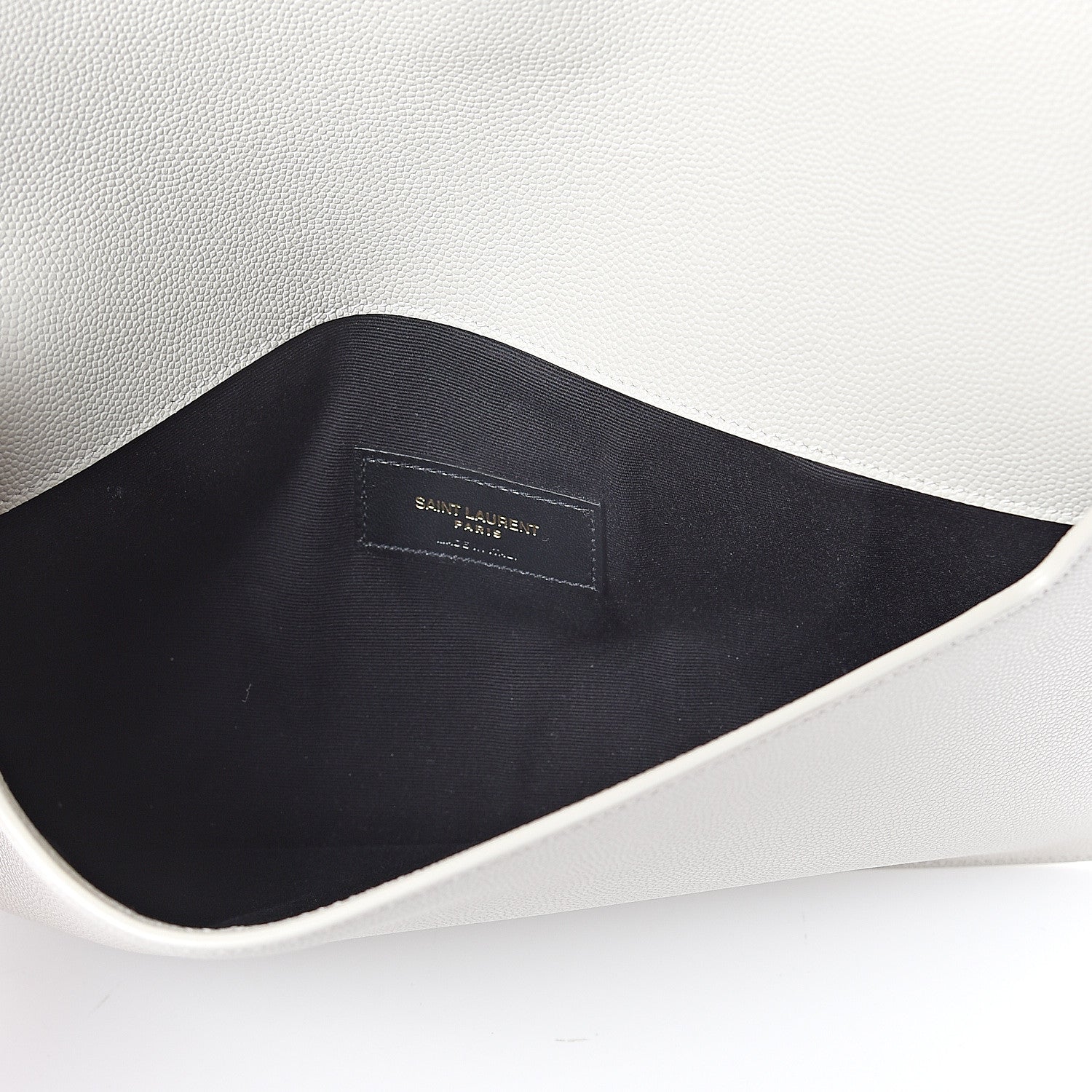 Saint Laurent Grain De Poudre Uptown Pouch Crema Soft 5 of 5