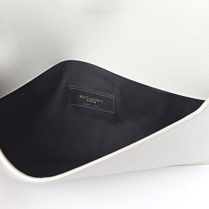 Saint Laurent Grain De Poudre Uptown Pouch Crema Soft 5 of 5