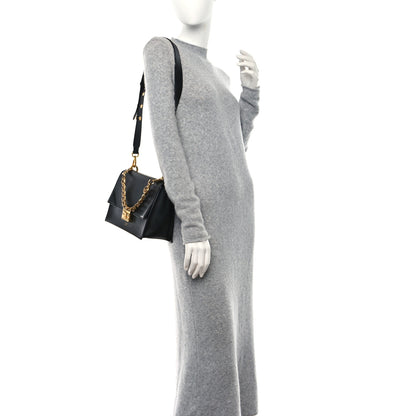 Fendi Vitello Grace Matte Kan U Shoulder Bag Black 2 of 11