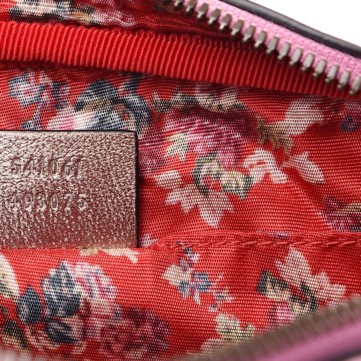 Laminated Nappa Trapuntata Small Zumi Shoulder Bag Rosa Lago Rame