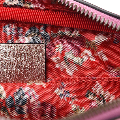 Gucci Laminated Nappa Trapuntata Small Zumi Shoulder Bag Rosa Lago Rame 6 of 9
