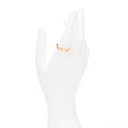 Cartier 18K Yellow Gold 3.5mm LOVE Wedding Band Ring 59 8.75 2 of 4