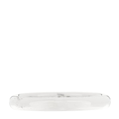 Tiffany Sterling Silver Diamond Elsa Peretti Band Ring 54 7 3 of 4