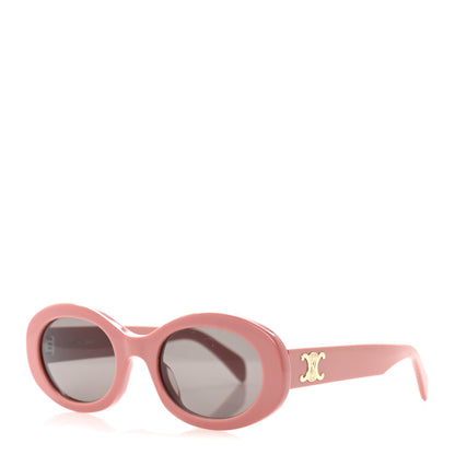 Celine Acetate Triomphe 01 Sunglasses CL 40194U Pink 1 of 8
