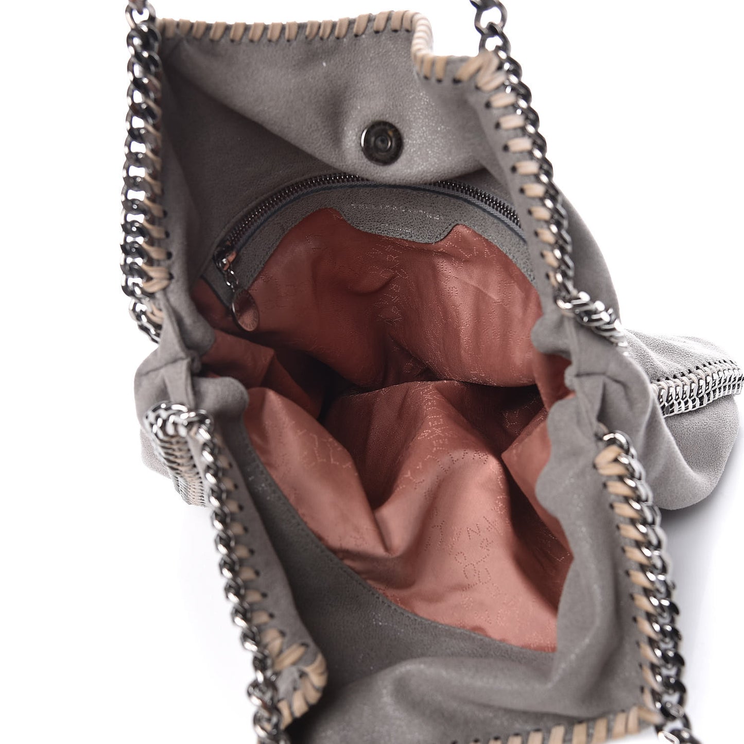 Shaggy Deer Small Falabella Tote Grey