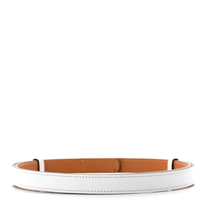 Hermes Epsom Kelly Belt White 2 of 4
