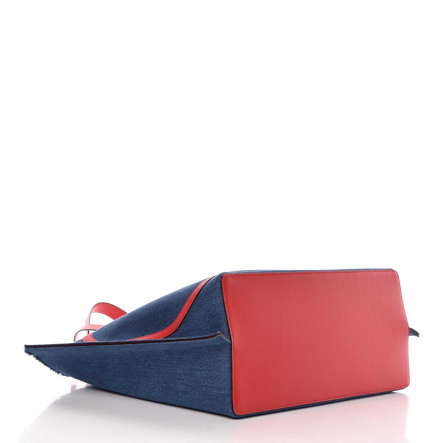 Denim Large Escape Tote Blue Red