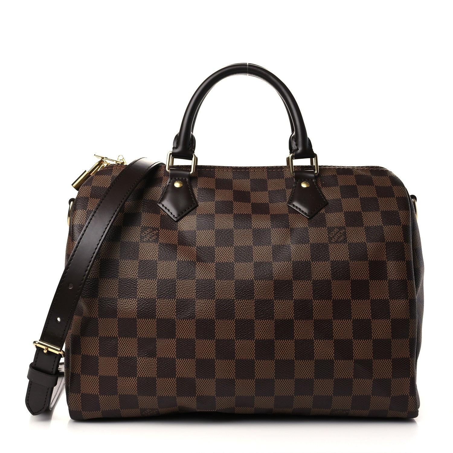 Louis Vuitton Damier Ebene Speedy Bandouliere 30 2 of 6