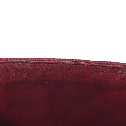Chanel Caviar Quilted Jumbo Single Flap Red 9 of 14
