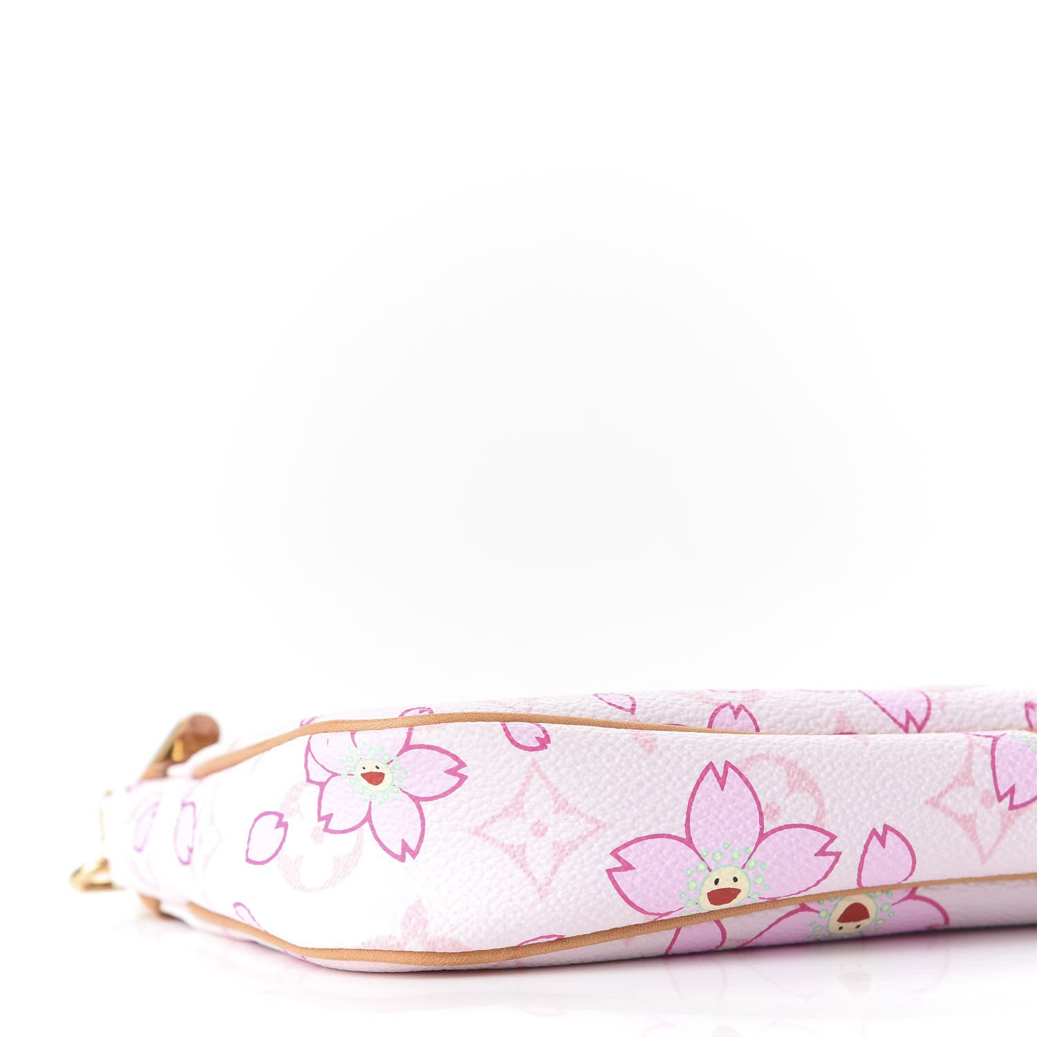 Louis Vuitton Monogram Cherry Blossom Pochette Accessories Pink 5 of 9