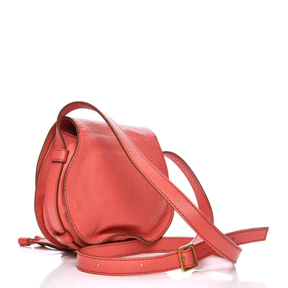 Chloe Calfskin Mini Marcie Round Crossbody Bag Paradise Pink 3 of 9