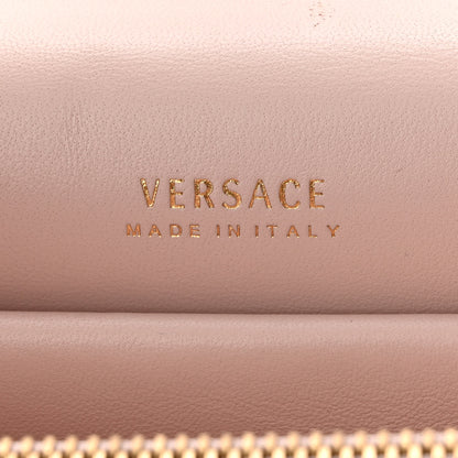 Versace Vitello Barocco Virtus Top Handle Shoulder Bag Pink 6 of 10