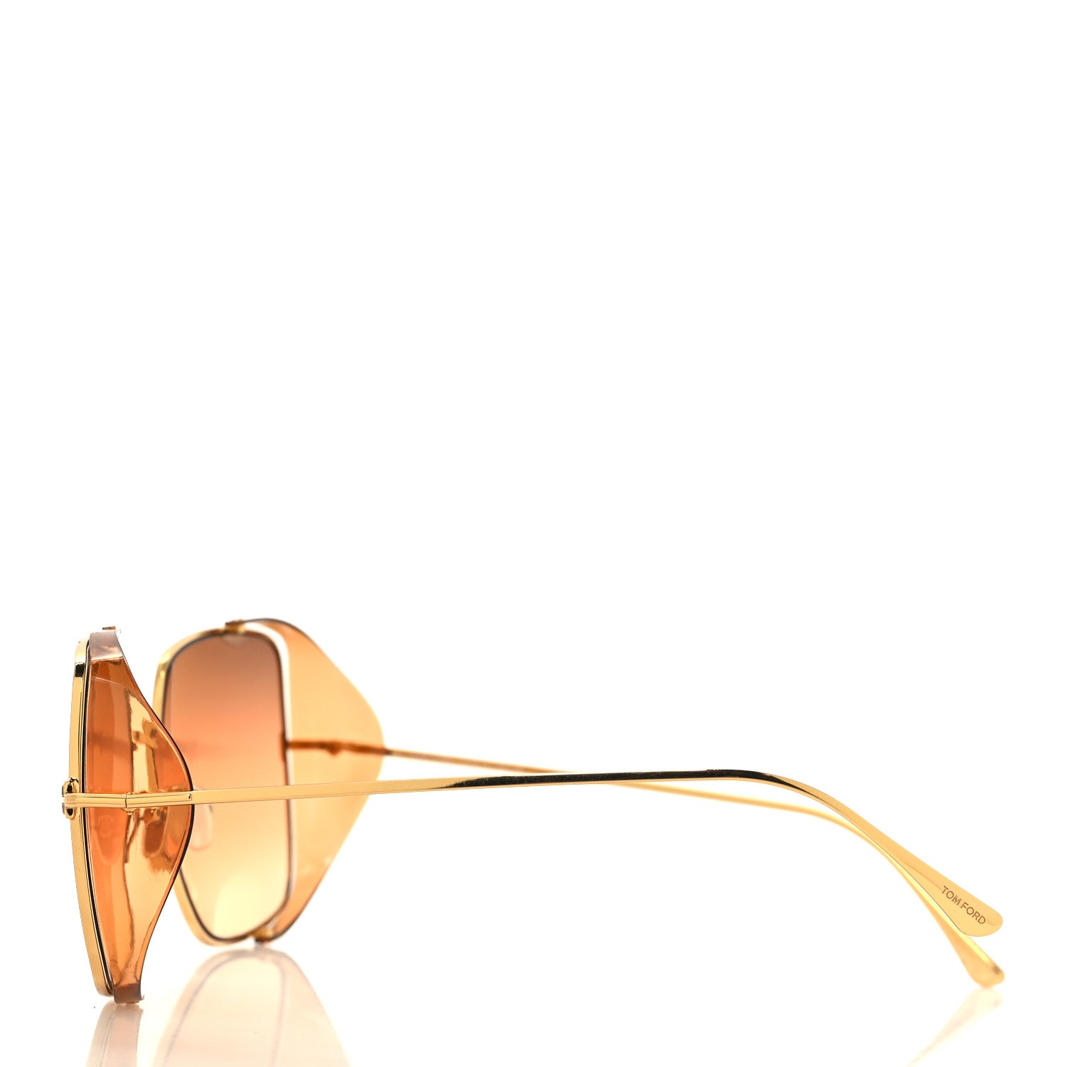 Tom Ford Toby-02 Sunglasses TF901 Gold 3 of 6