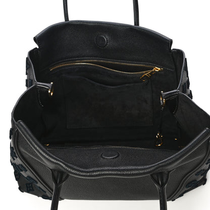 Louis Vuitton Veau Cachemire Tote W PM Black 4 of 18