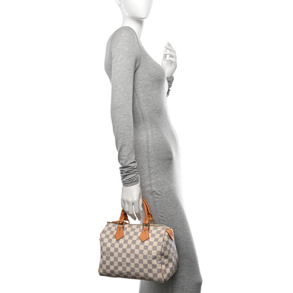 Louis Vuitton Damier Azur Speedy 25 2 of 15