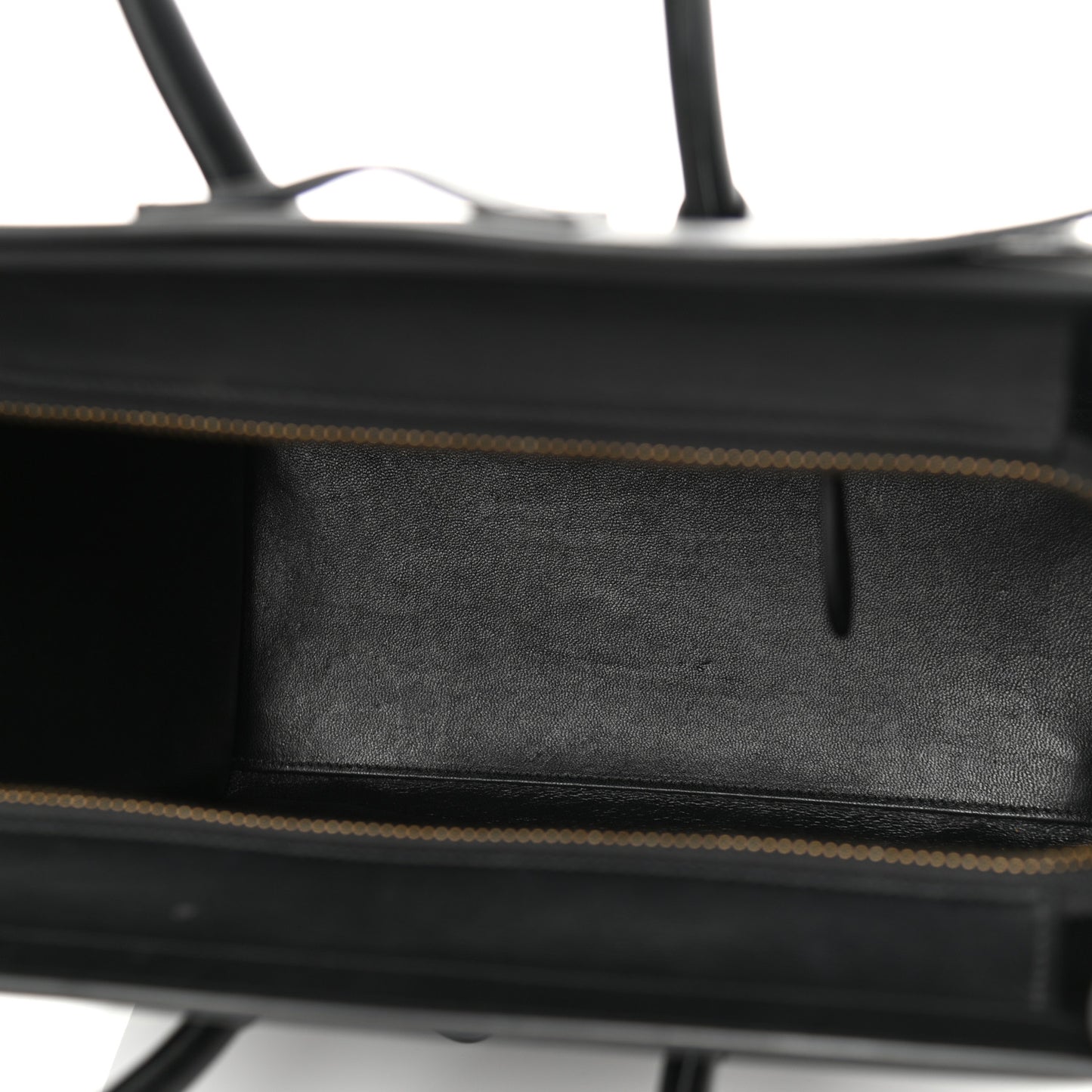 Smooth Calfskin Micro Luggage Black