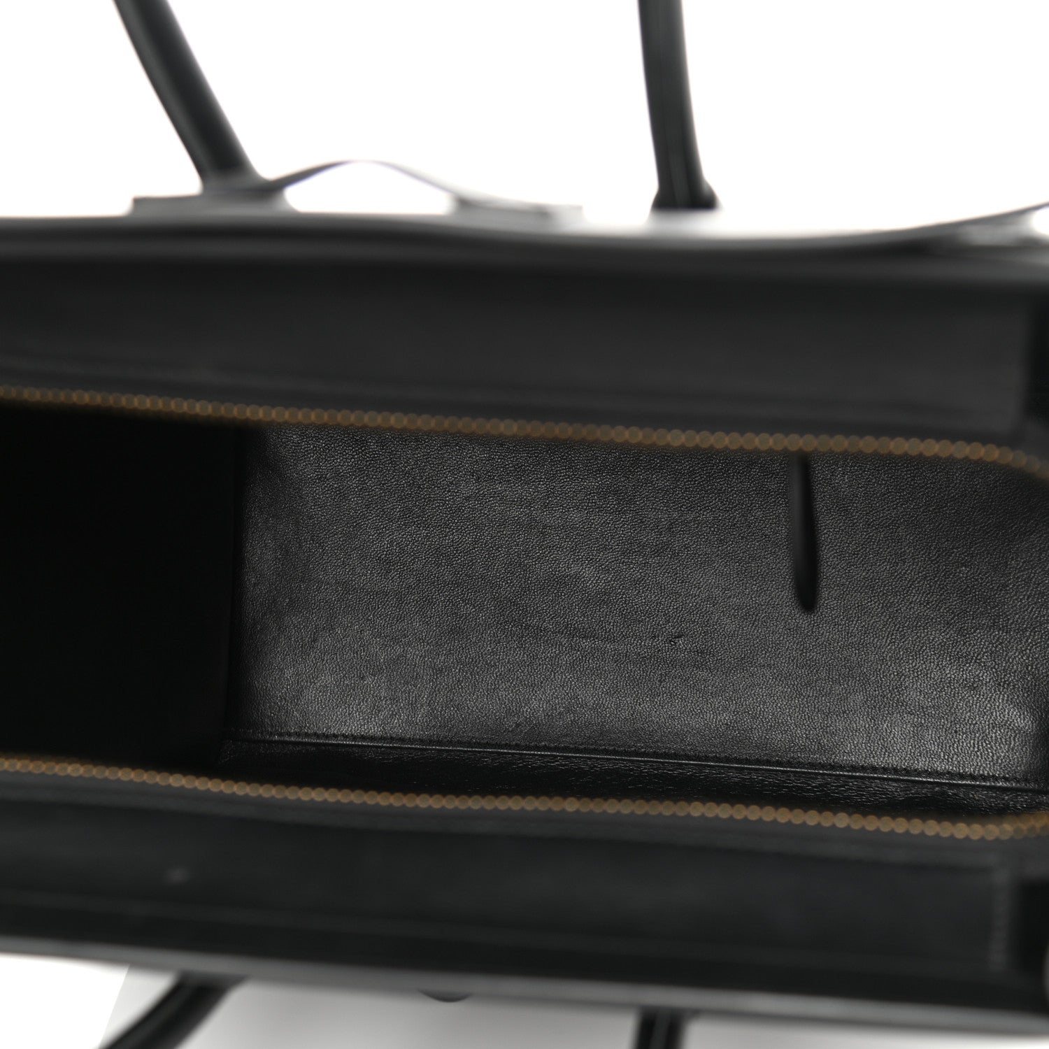 Celine Smooth Calfskin Micro Luggage Black 5 of 9