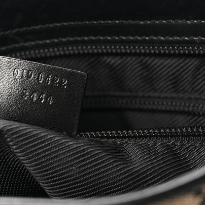 Gucci GG Monogram Messenger Bag Black 7 of 10