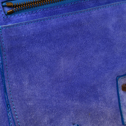 Proenza Schouler Suede Medium PS1 Satchel Royal Blue 14 of 19