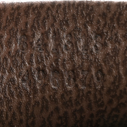 Gucci GG Supreme Monogram Web Small Ophidia Top Handle Bucket Bag Brown 6 of 9