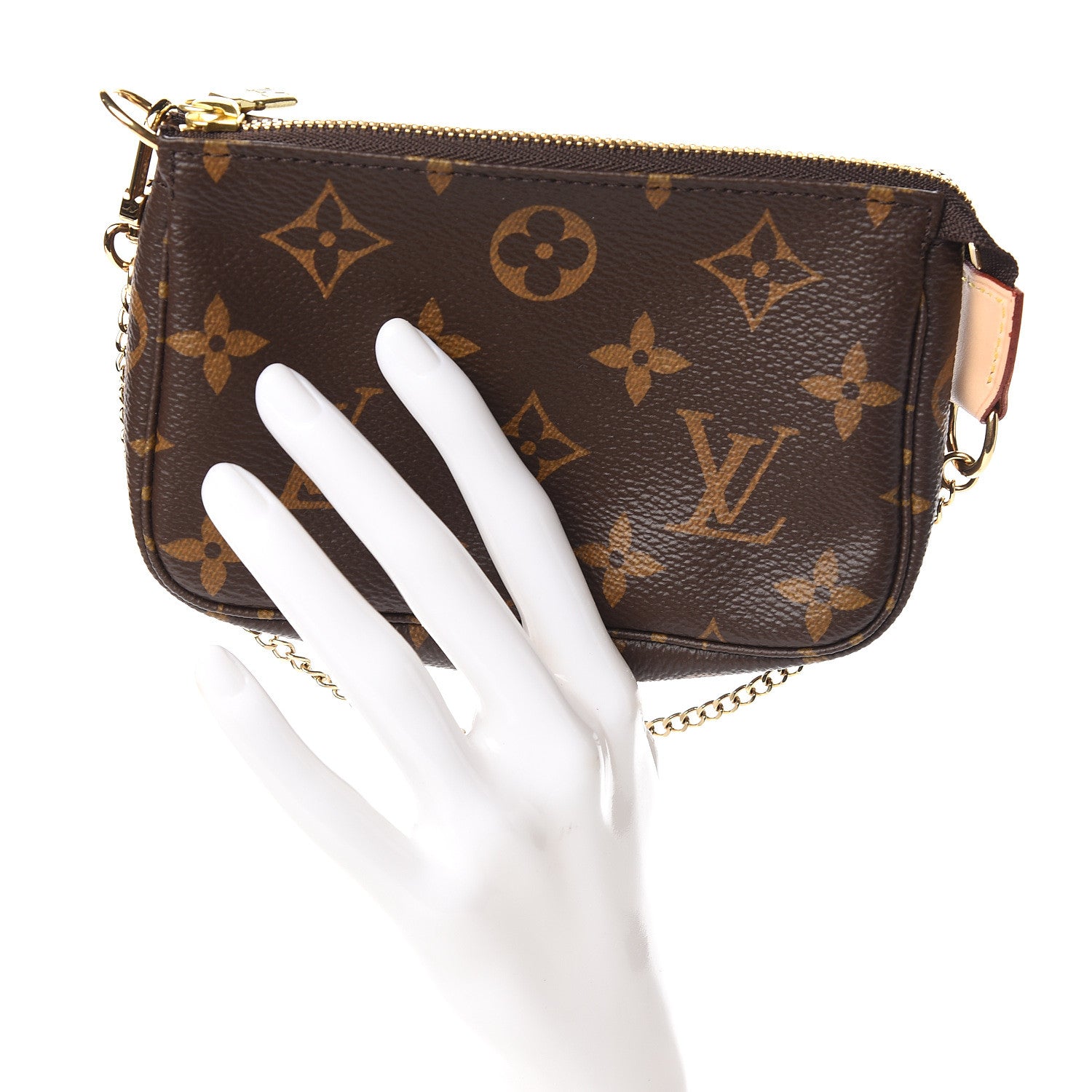 Louis Vuitton Monogram Mini Pochette Accessories 2 of 8