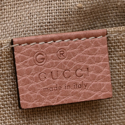 Gucci Dollar Calfskin Small GG Charm Dome Bag Soft Pink 6 of 11